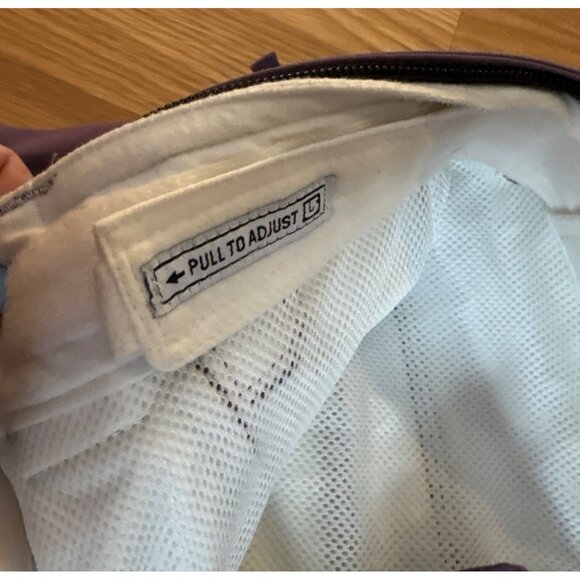 Burton Ski Snow Pants Purple Mauve Womens The White Collection Size Sm Dryride - Picture 8 of 15